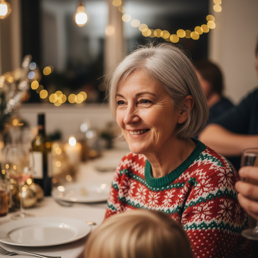 Cropped from family photo