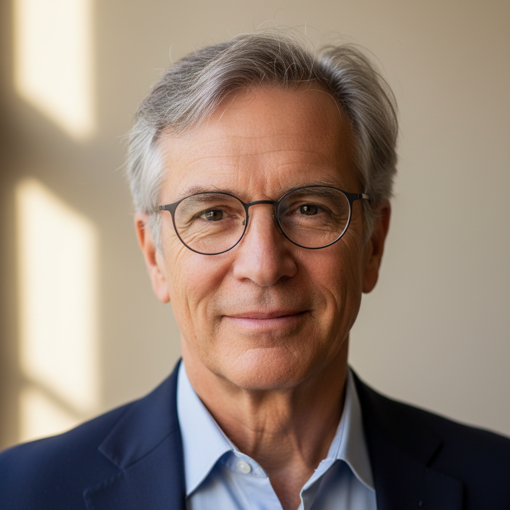 Modern, polished portrait