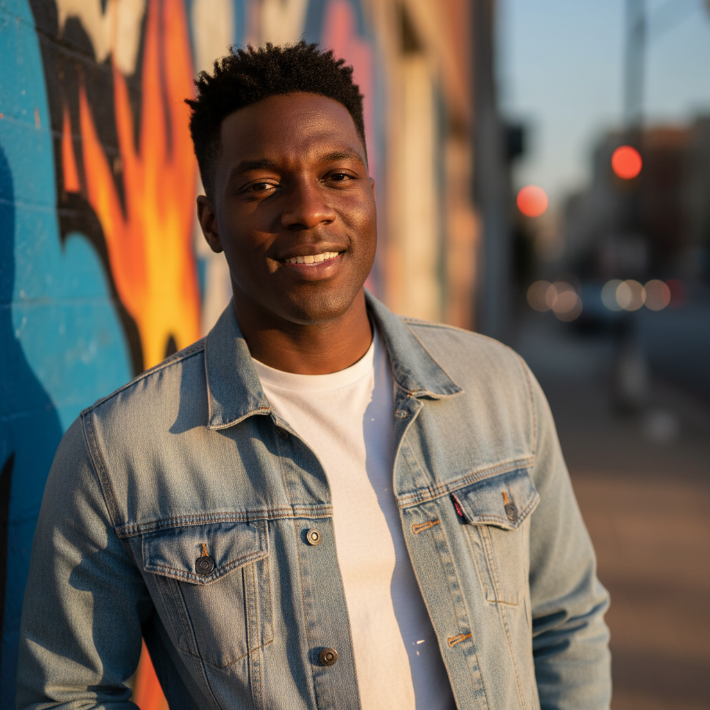 Vibrant creator look